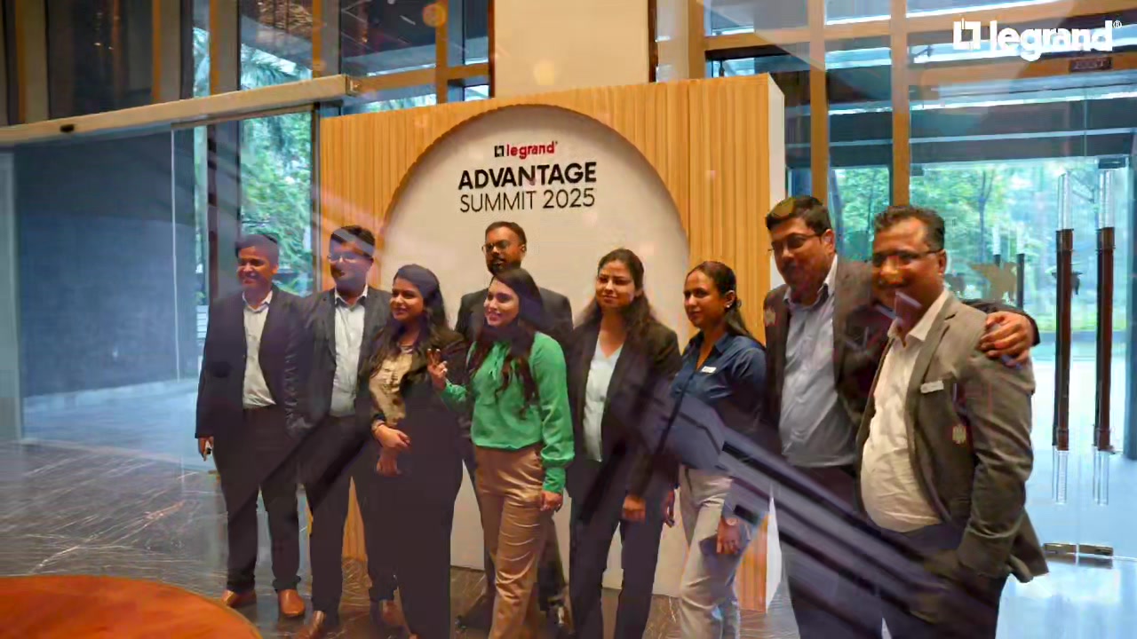 Kolkata witnessed a powerful confluence of technology and transformation at the Legrand Advantage Summit 2025