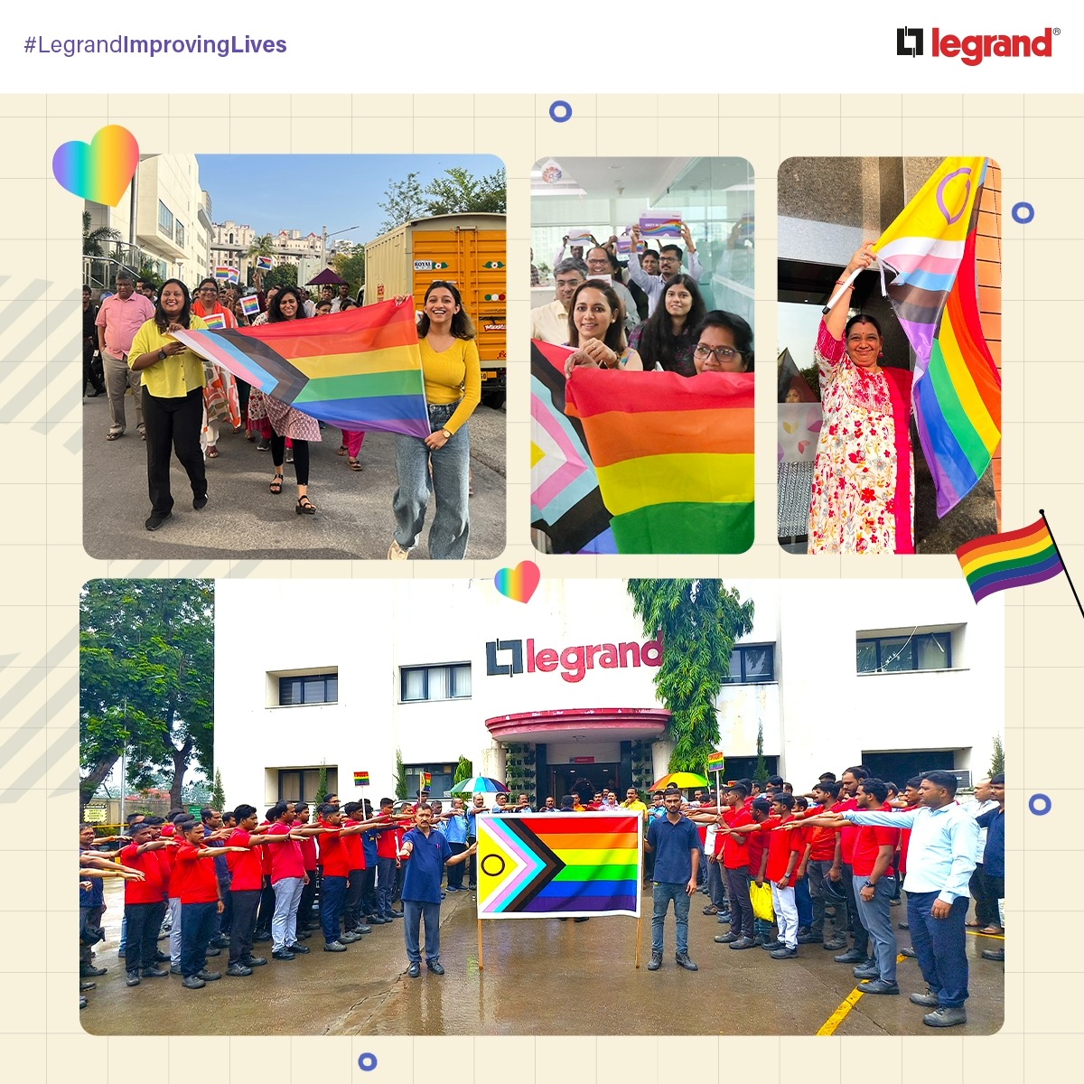 At Group Legrand India, Pride Month wasnt just a date on the calendar It brought to life our belief in diversity as a dr...