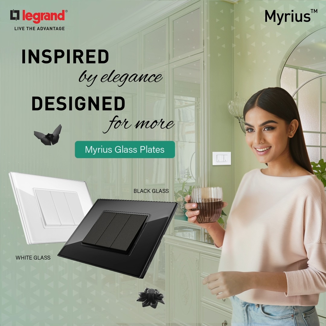 Myrius Glass Plates are crafted from premium 3.5 mm toughened glass to offer exceptional strength and timeless appeal
