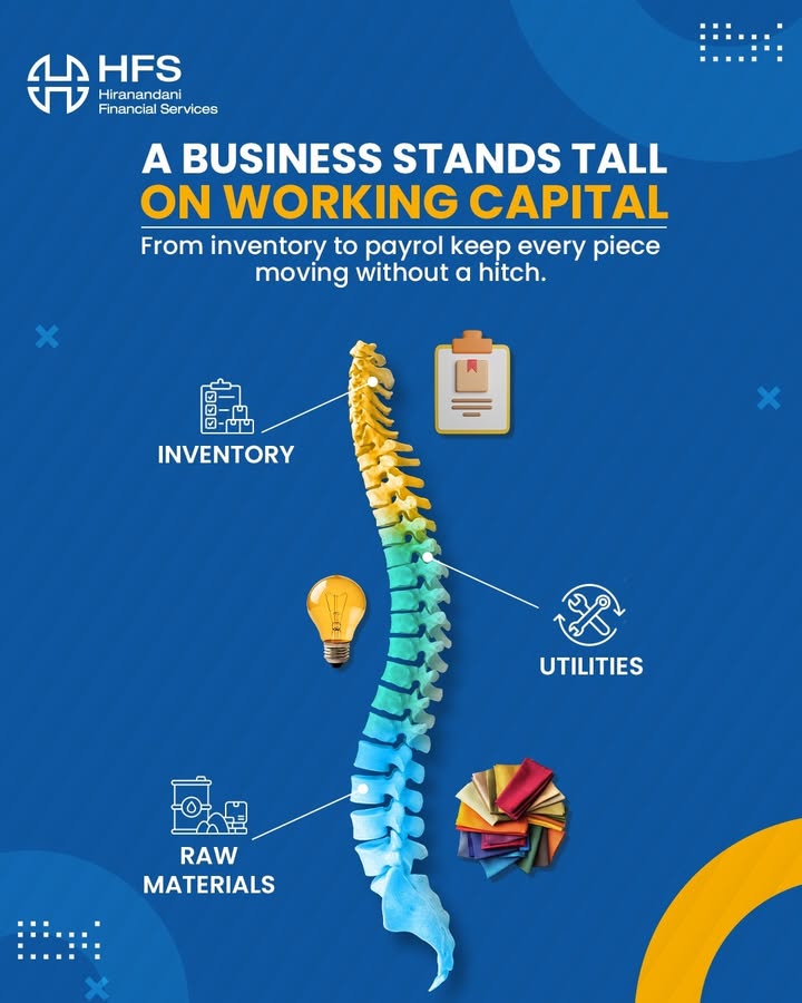 Just like a strong spine keeps you upright, healthy working capital keeps your business running smoothly