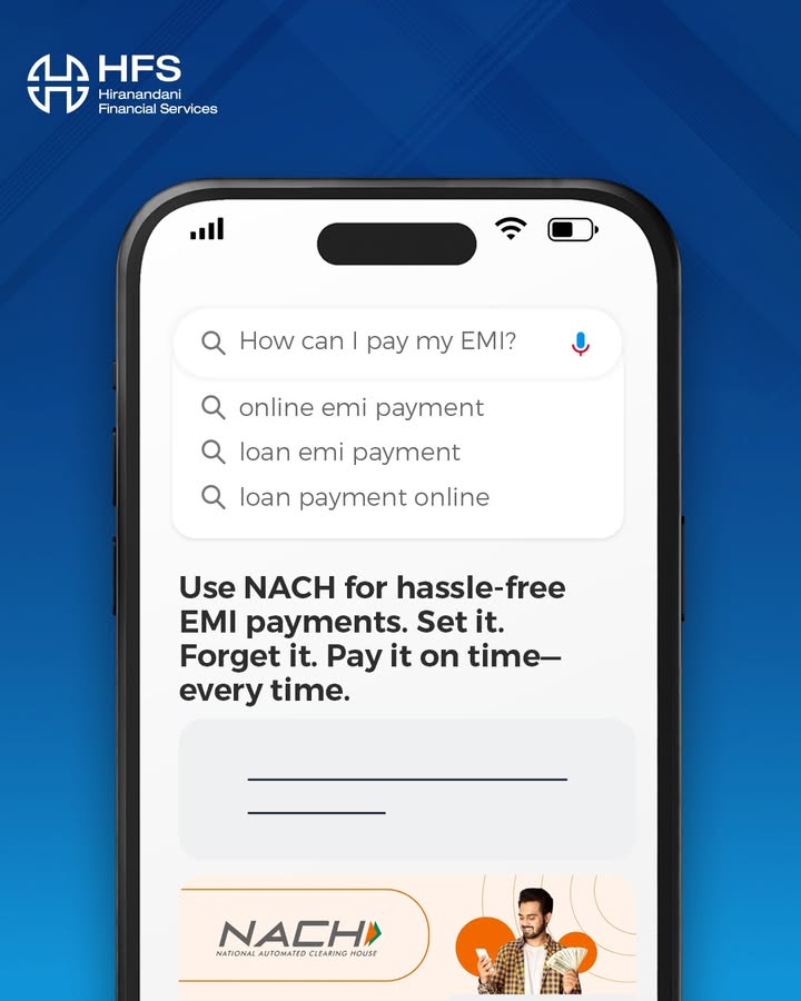 You asked, we answered Paying your EMI doesnt have to be a monthly reminder