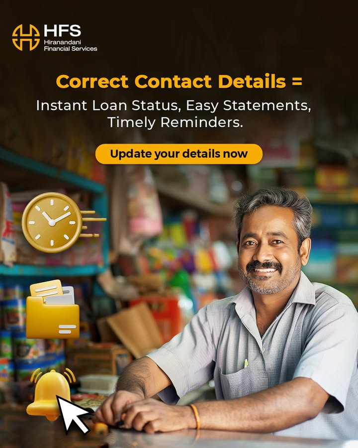 Never miss an update on your loan status, payment reminders, or statements again