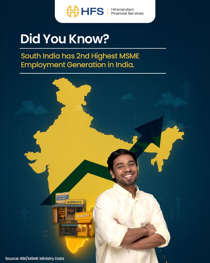 The economic pulse of South India is strong Did you know the region boasts the 2nd highest MSME employment generation in th...