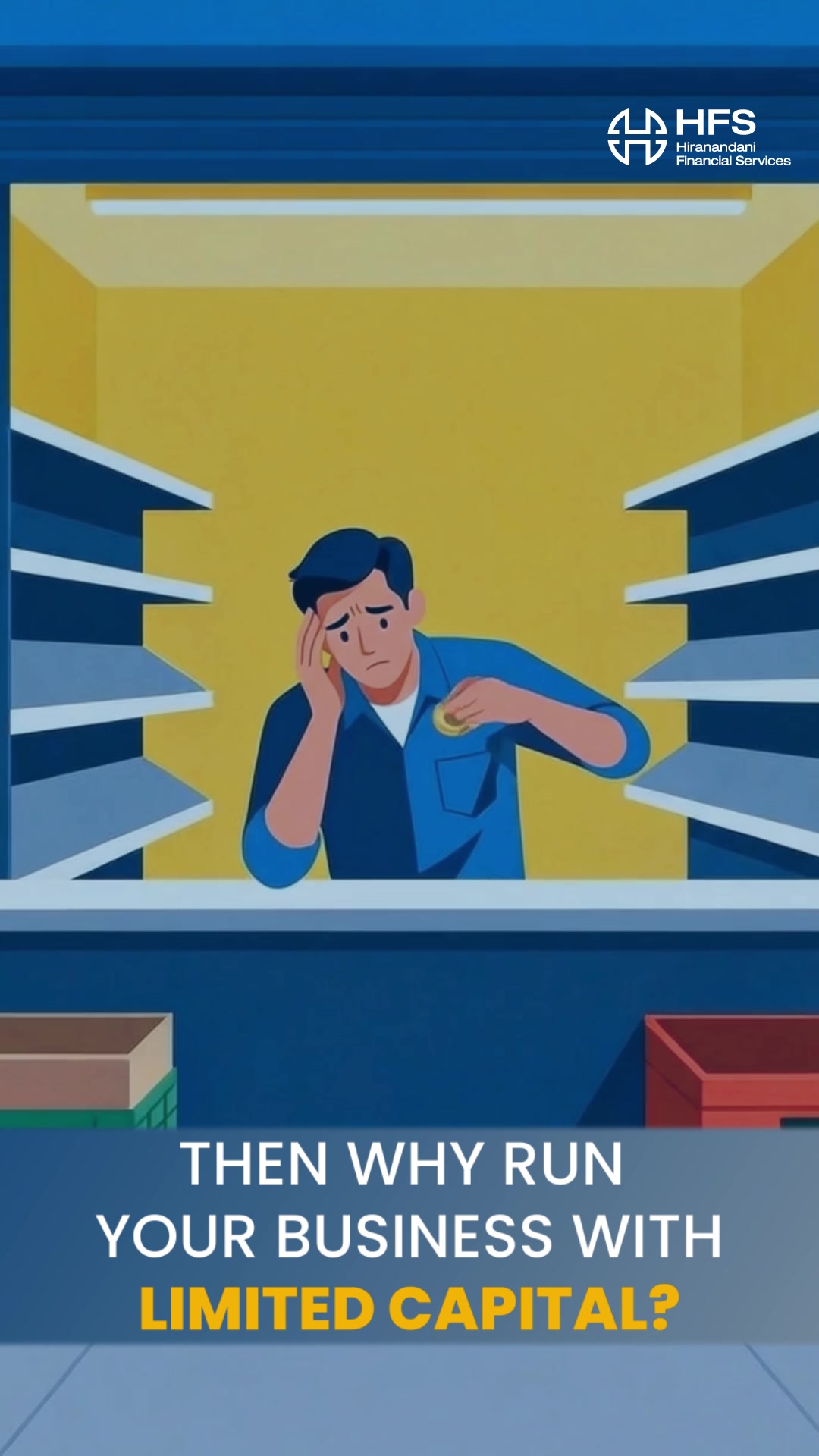 Big dreams Get the capital to match them. HFS MSME Loans built for real shop owners and entrepreneurs