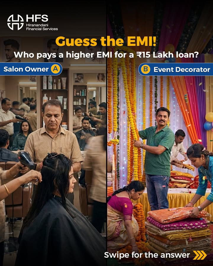 Think EMI depends only on loan amount Think again Income stability plays a big role in how lenders assess risk