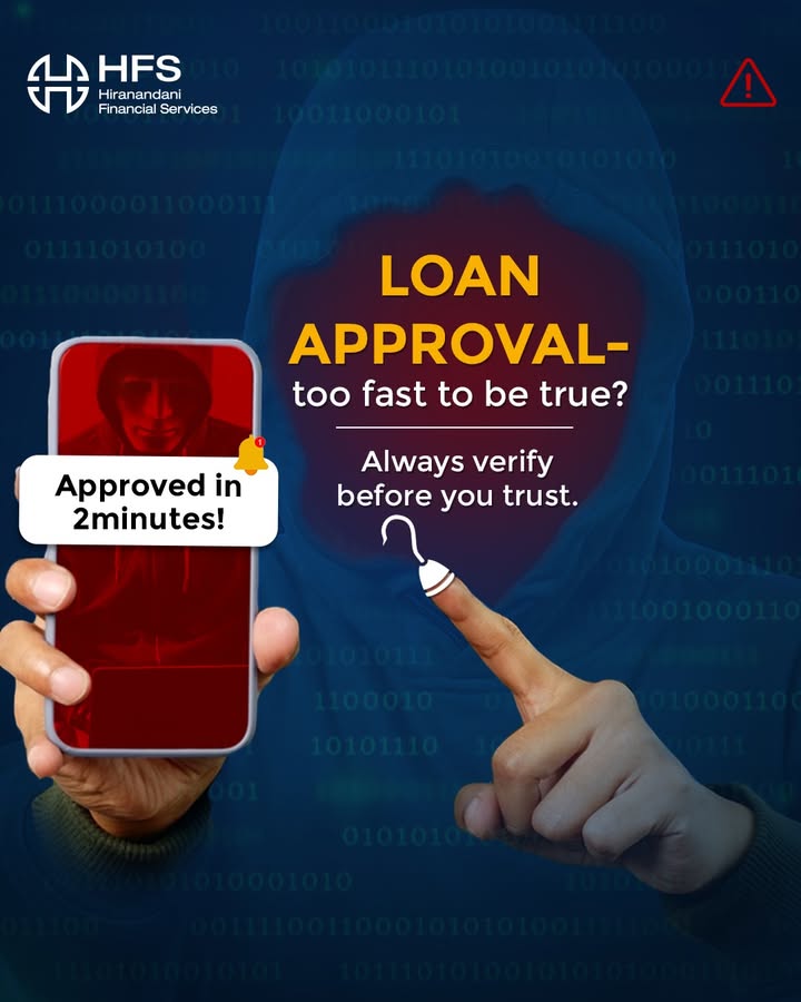 Scammers often use instant approval to create false trust