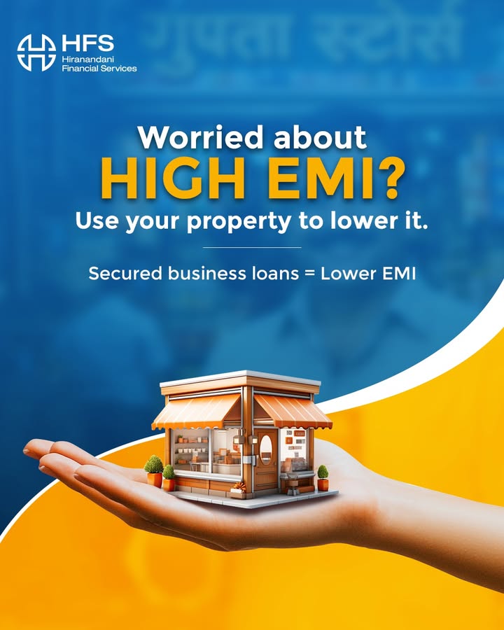 One of the simplest ways to reduce EMI burden is by choosing a secured loan instead of an unsecured one