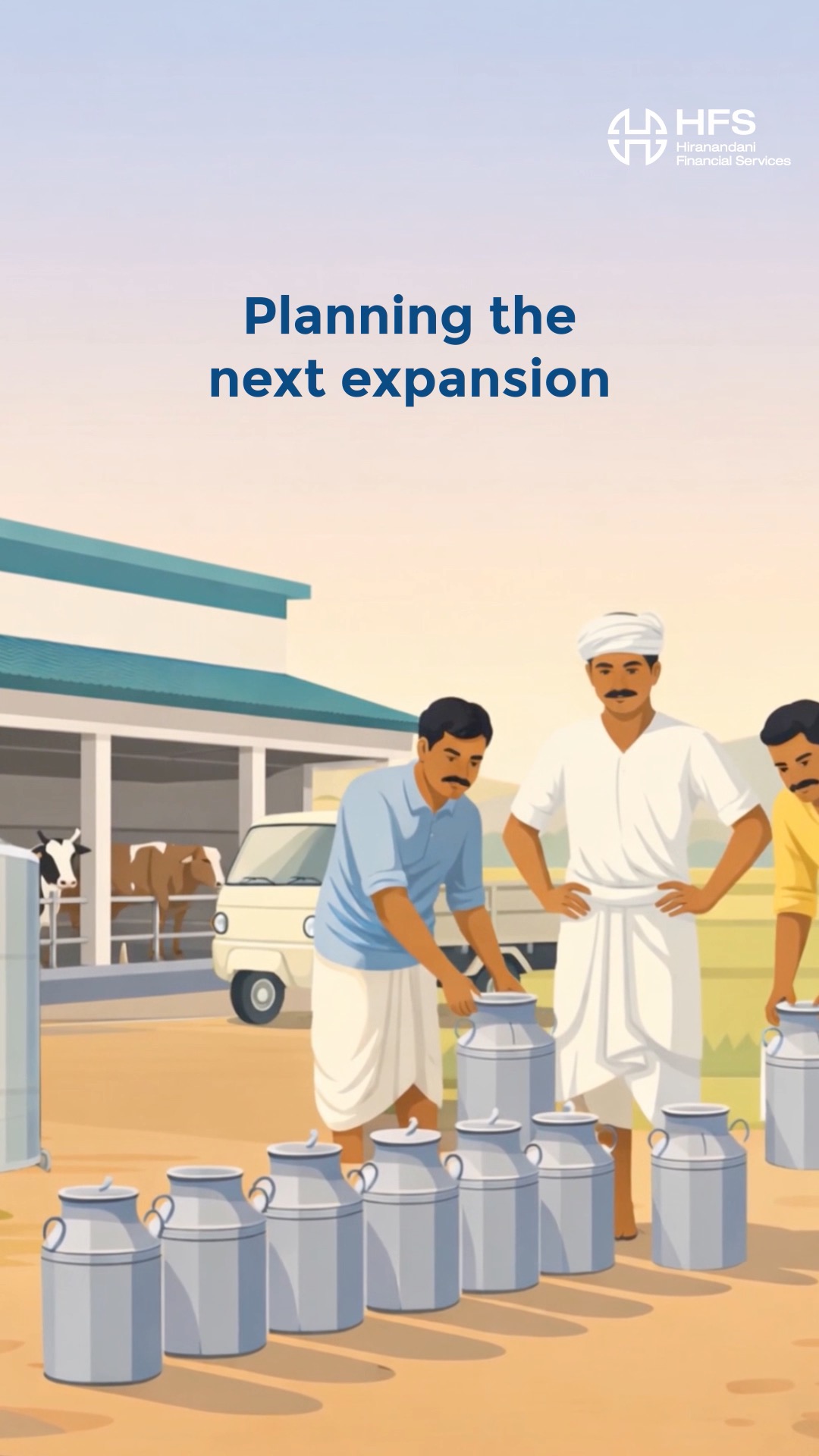 A small dairy owner in Andhra Pradesh wanted to meet growing local demand but limited resources made expansion difficult...