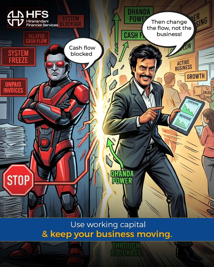 Working capital bridges the gap between incoming orders and delayed payments