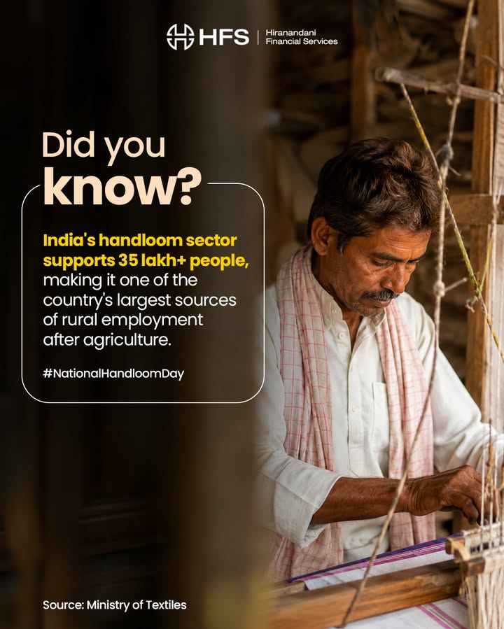 Behind every handwoven fabric is the dedication of artisans, weavers, and small businesses that keep India s rich textile he...