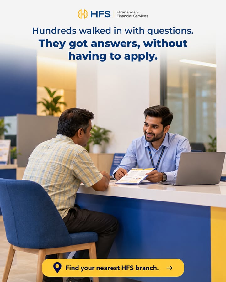 Last month hundreds of business owners walked into an HFS branch with a question rather than an application