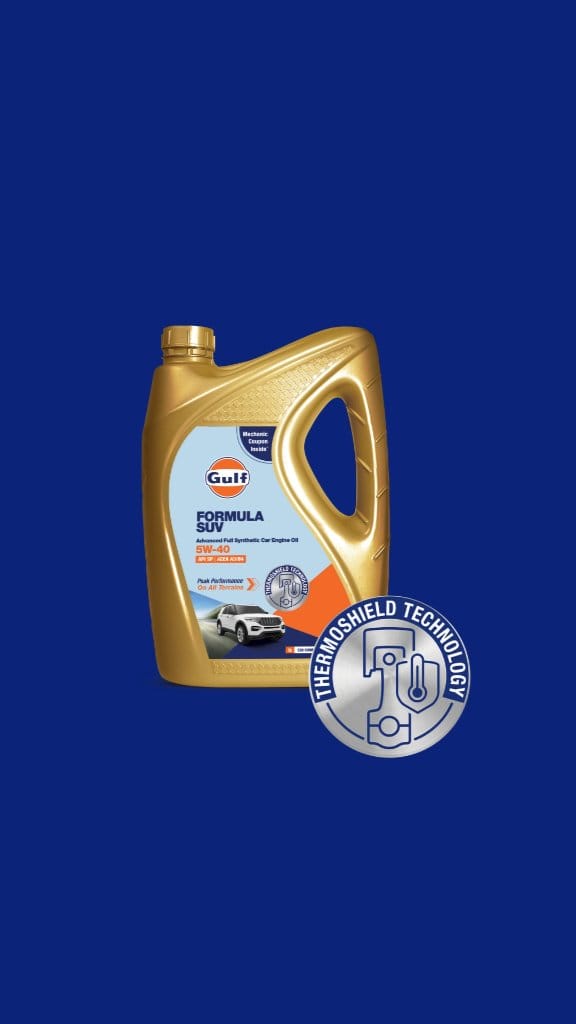 Keep your engine running at its Peak Performance with Gulf Formulas ThermoShield Technology, helps in reducing friction, oil...