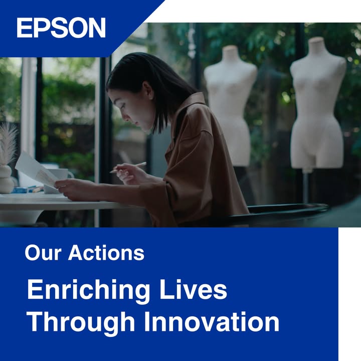 Innovation that enriches lives is at the core of Epsons corporate purpose
