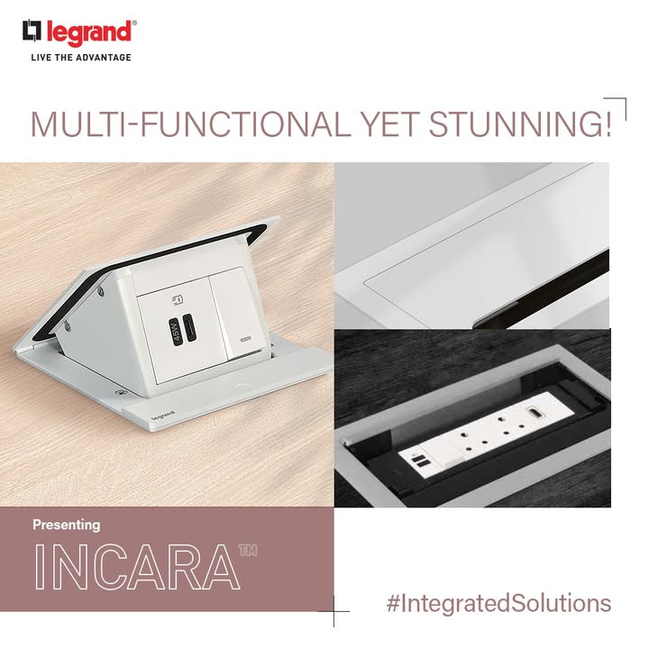 Introducing Incara by Legrand Elevate Your Lifestyle with Elegance and Functionality Discover the perfect blend of style and convenience with Incara by Legrand Introducing Incara by Legrand Elevate Your Lifestyle with Elegance and Functionality Discover the perfect blend of style a...