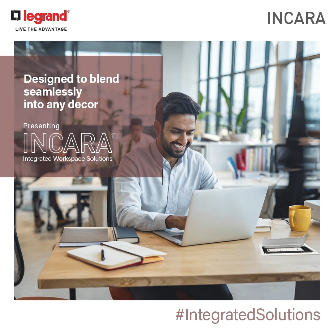 Need power and data at your fingertips Incara by Legrand makes it possible with its integrated solutions for furniture Get...