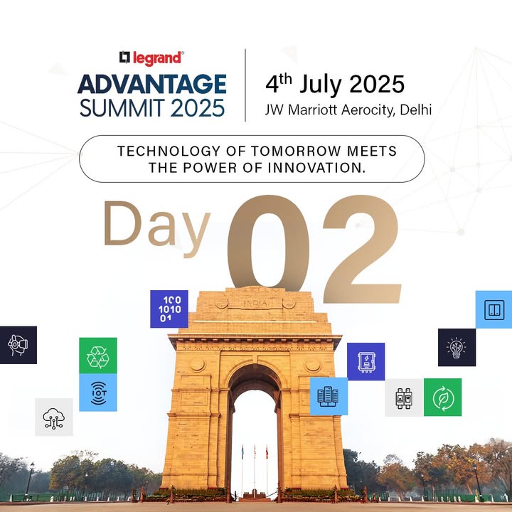 Day 2 at the Legrand Advantage Summit Delhi carried forward the momentum with deeper dives into intelligent infrastructure a...