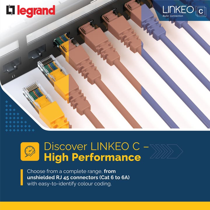 Complete connectivity. LINKEO C gives you everything you need for a high performance digital infrastructure