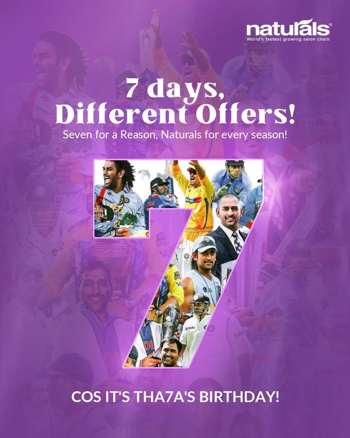 Thala turns a year legendary, and so do our offers 7 days killer deals Thala turns a year legendary, and so do our offers 7 days killer deals