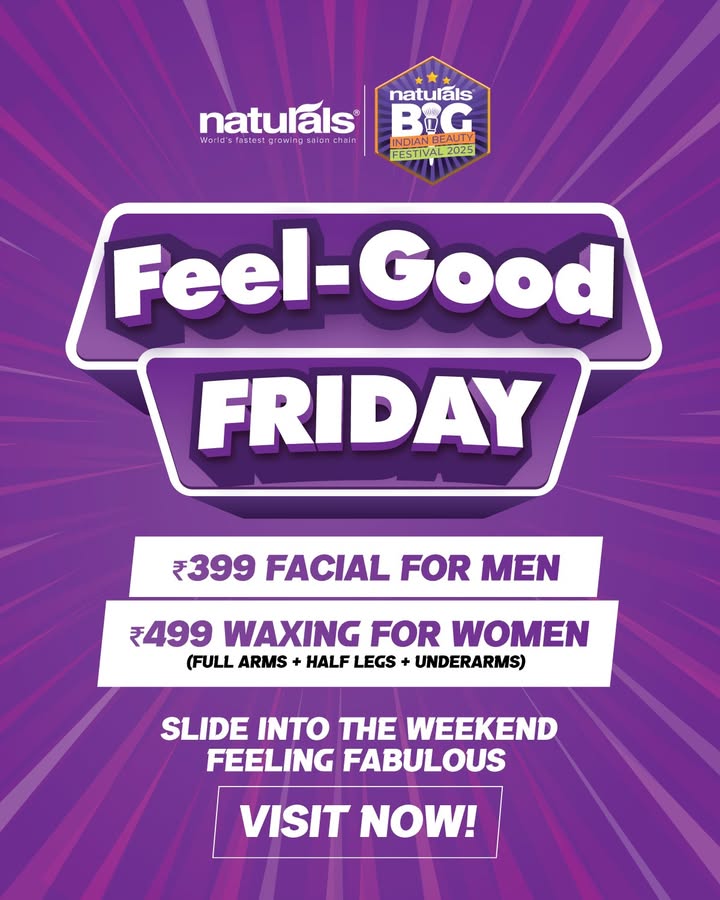 Weekend plans Start it in Style. Facial for Men 399 Waxing Combo for Women 499 Full arms Half legs Underarms 1.Prior Appointment is mandatory 2.Only Limited slots available 3.Available only at select salons 4 Weekend plans Start it in Style