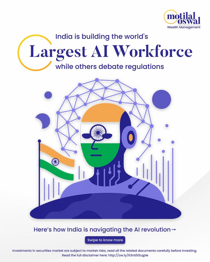 While the world debates risks, India is building solutions leveraging AI to empower farmers, train millions, and scale innovations in 22 languages While the world debates risks, India is building solutions leveraging AI to empower farmers, train millions, and scale inn...
