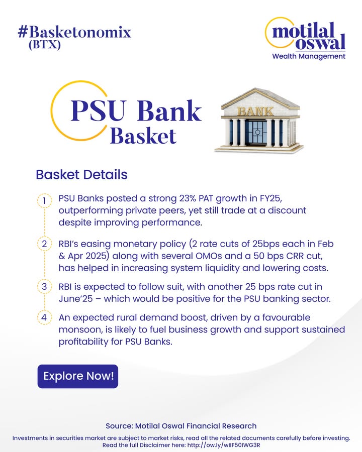 PSUBanks on the Rise FY25 closed strong with a stellar 23 PAT growth by PSU Banks, outshining their private peers PSUBanks on the Rise FY25 closed strong with a stellar 23 PAT growth by PSU Banks, outshining their private peers...