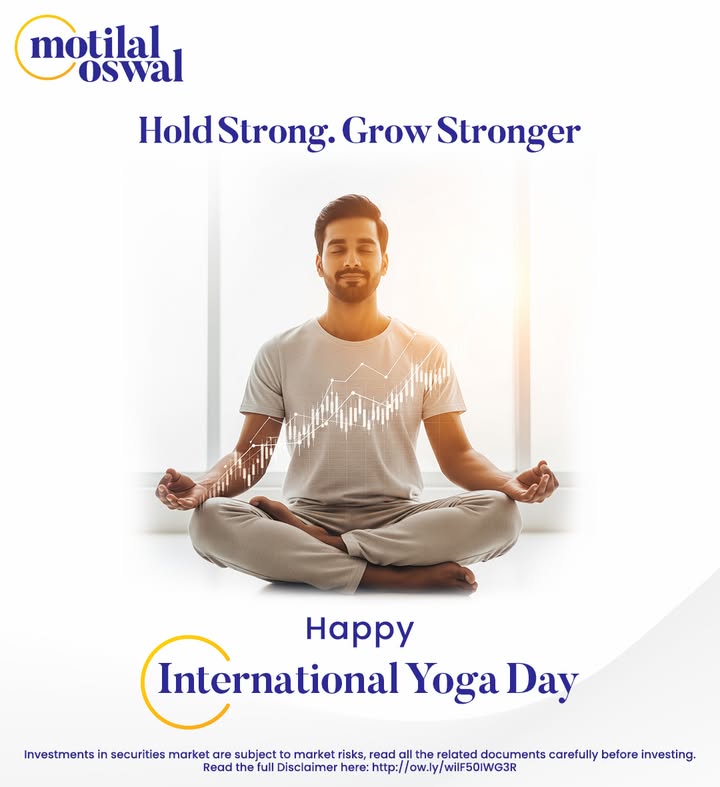 In yoga, holding a pose builds strength. In investing, holding your conviction builds wealth