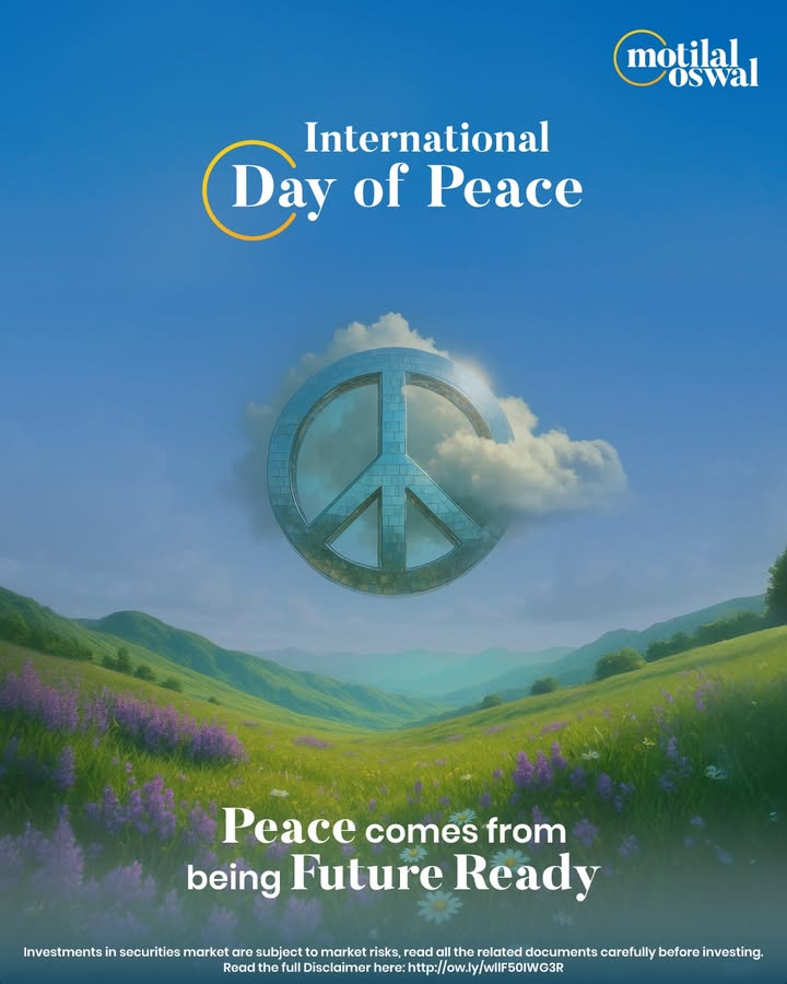 Every peaceful tomorrow is built on today s thoughtful choices