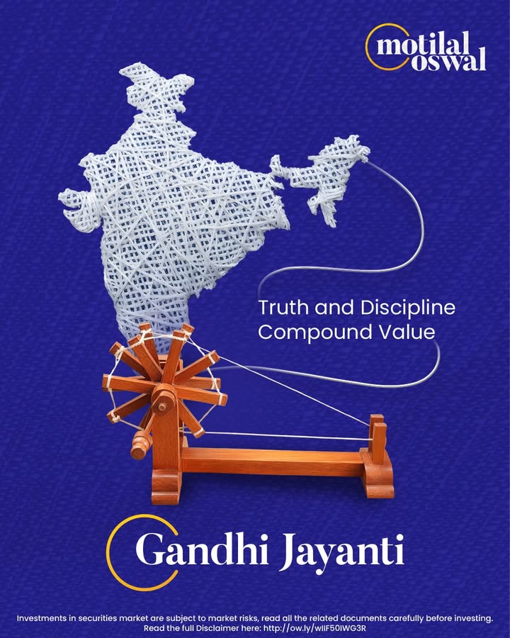 On Gandhi Jayanti, we celebrate the timeless power of truth and discipline