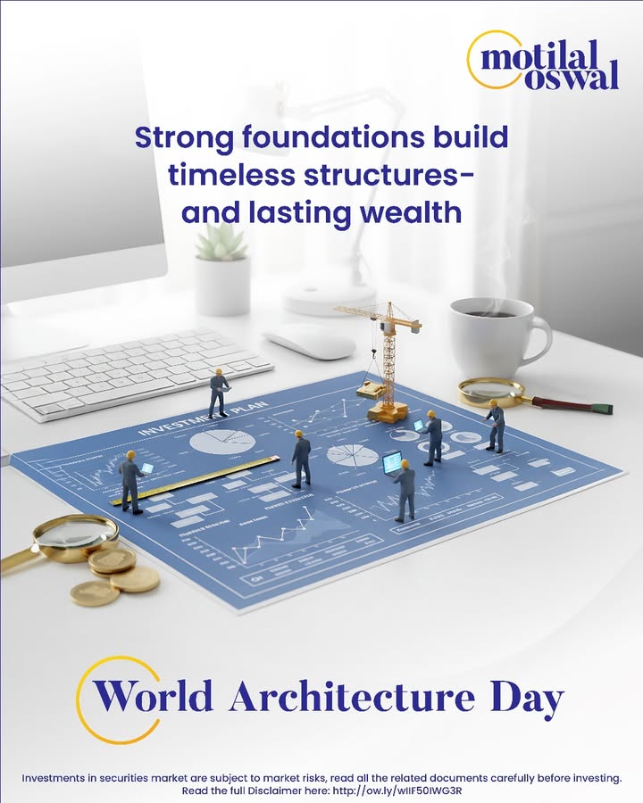 Architecture shapes skylines. Strong investments may shape the future. Happy World Architecture Day