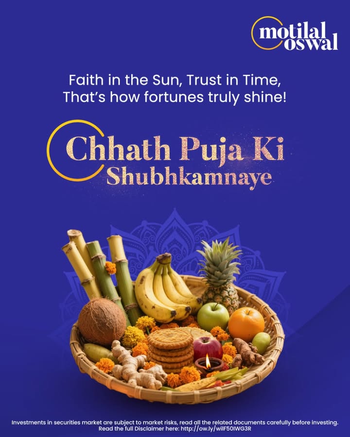Faith in the Sun, trust in time. Just like every arghya brings blessings, patience and consistency bring potential growth