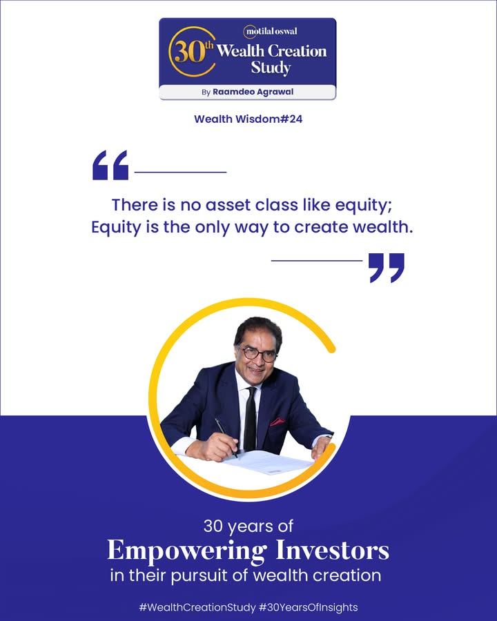 No asset compounds like equity. Raamdeo Agrawal underlines why equities remain the most powerful engine of long term wealth
