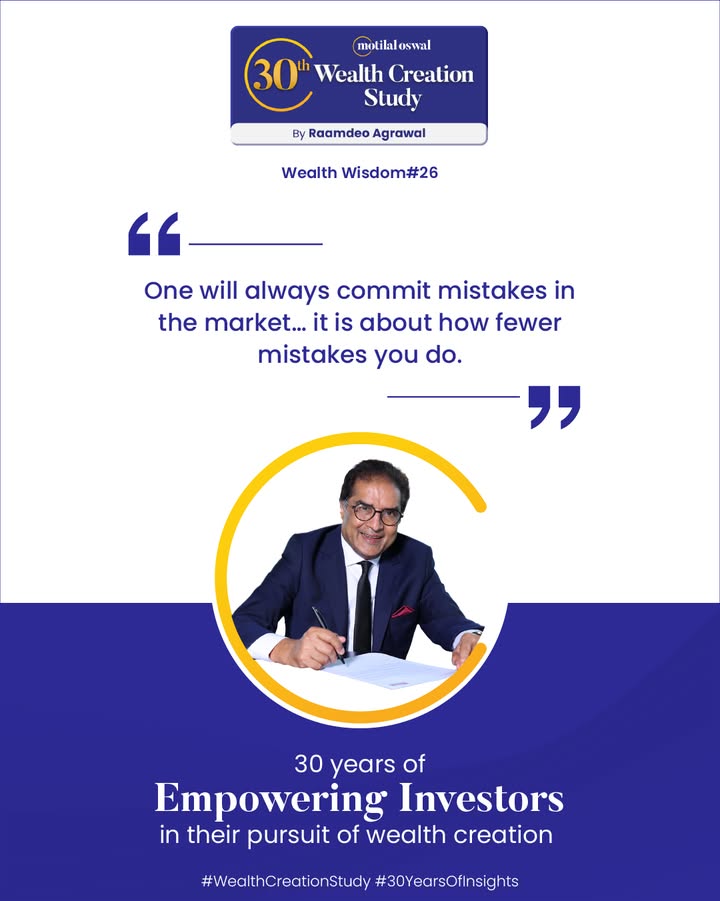 Mistakes are inevitable minimising them is the real edge. Raamdeo Agrawals guide to surviving and thriving in markets