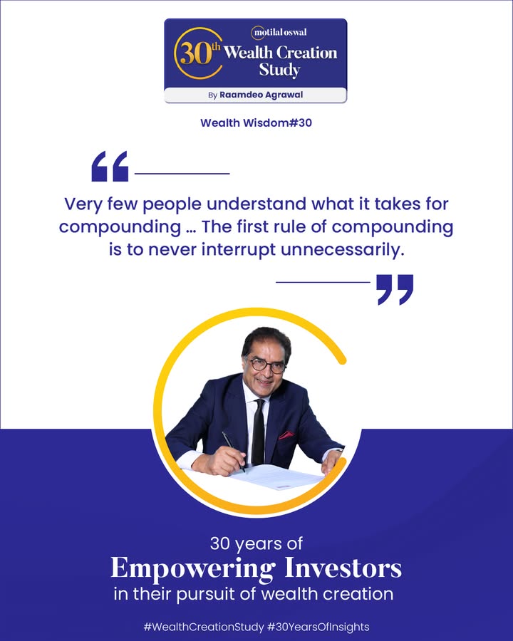 Few truly grasp compounding fewer still stay with it