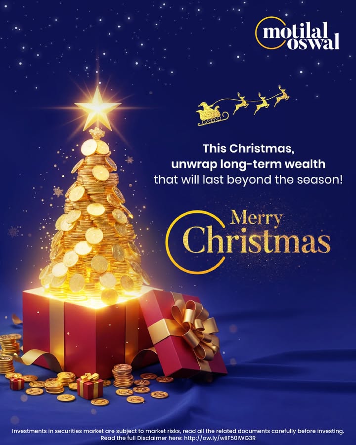 While Santa delivers once a year, disciplined investing delivers Investment WealthManagement Compounding MerryCh...