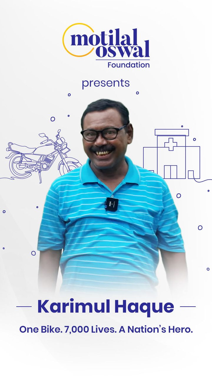 Meet Karimul Haque, a tea garden worker from West Bengal who turned personal loss into a mission to save lives