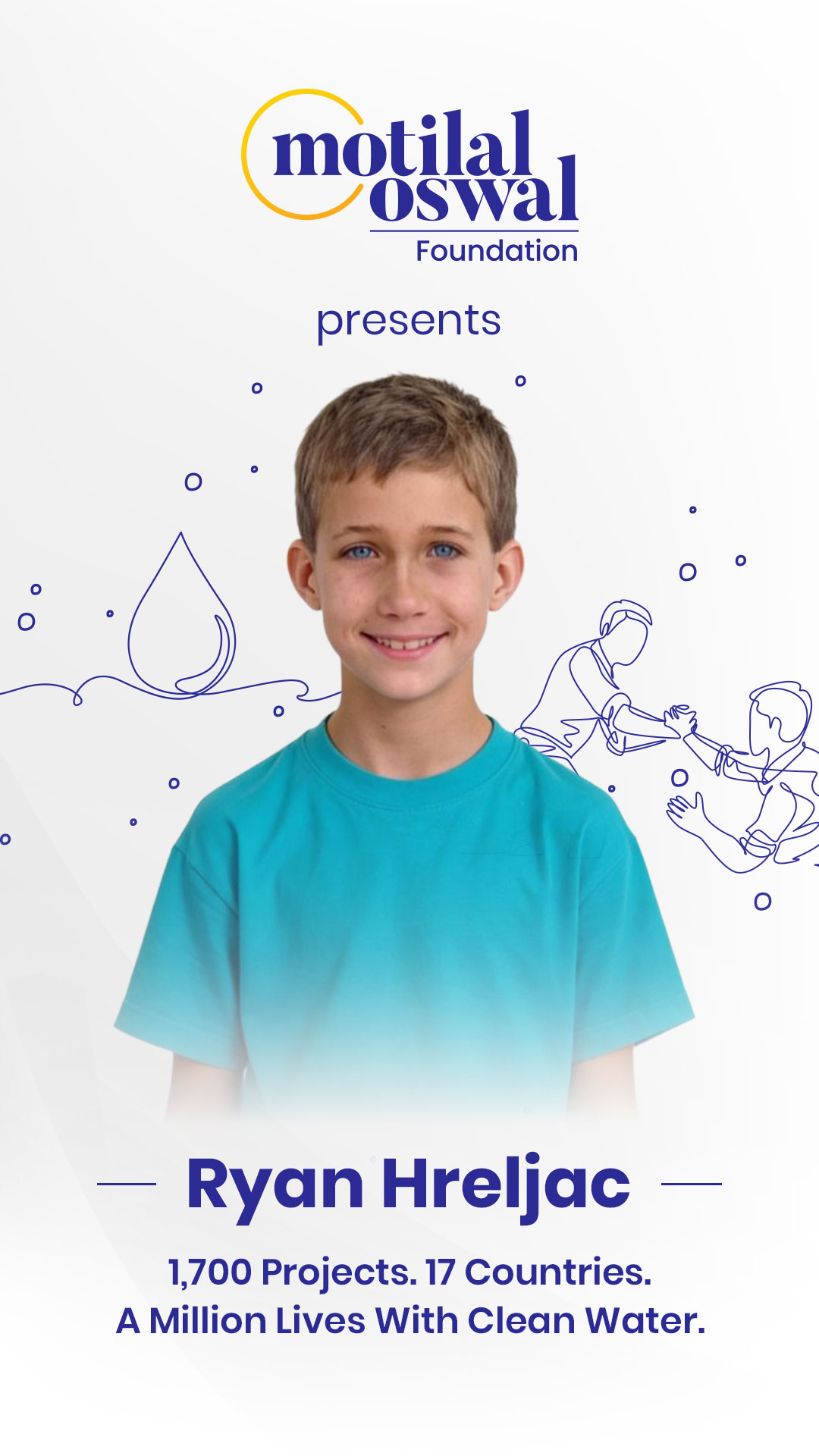 Meet Ryan Hreljac, a six year old who proved that age is no barrier to impact