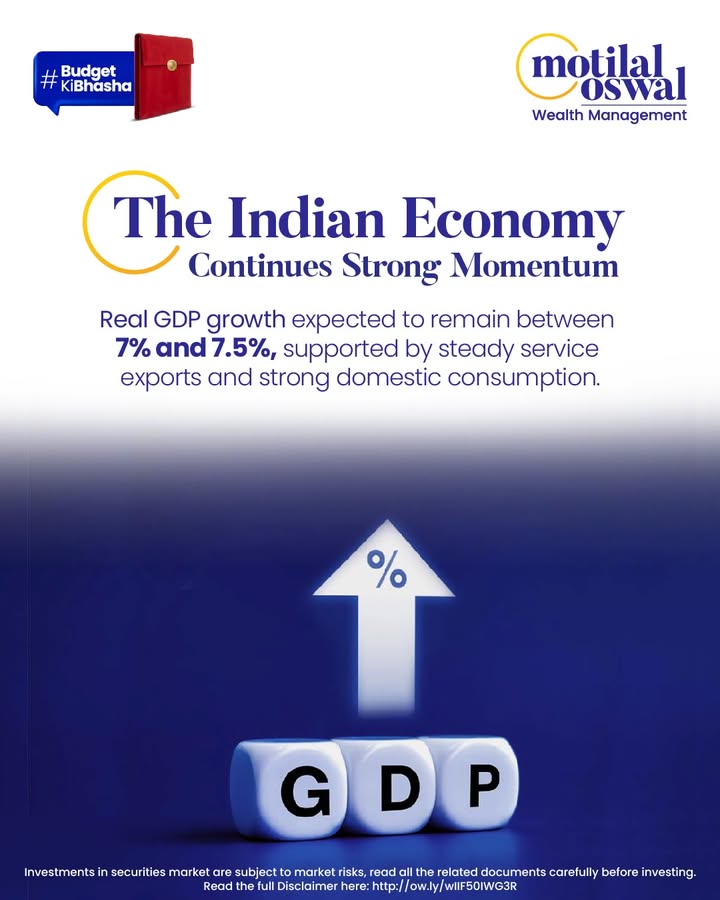 Steady growth tells a clear story. With GDP expected to remain between 7 7