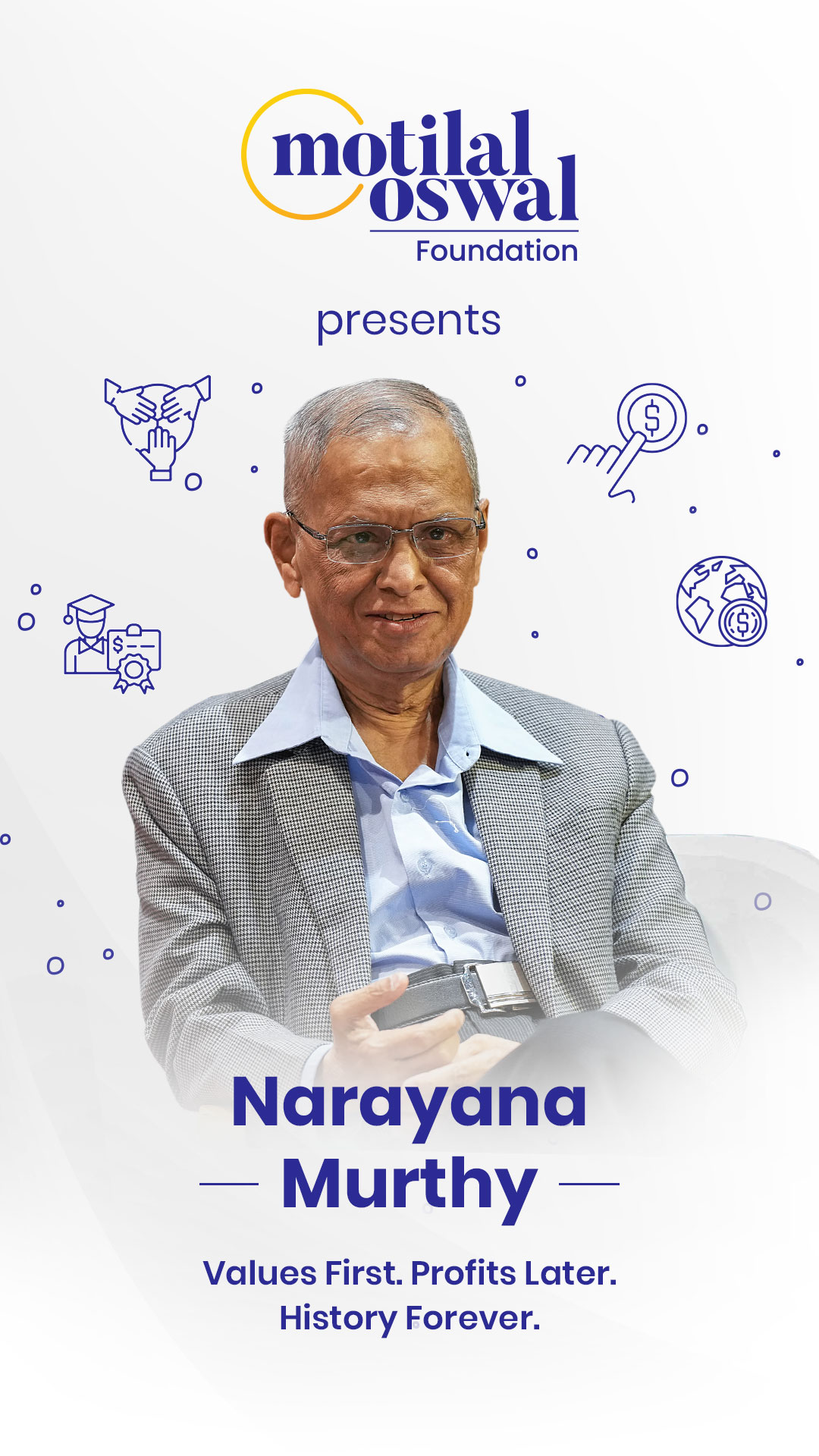 Some say earn money first, then think of society