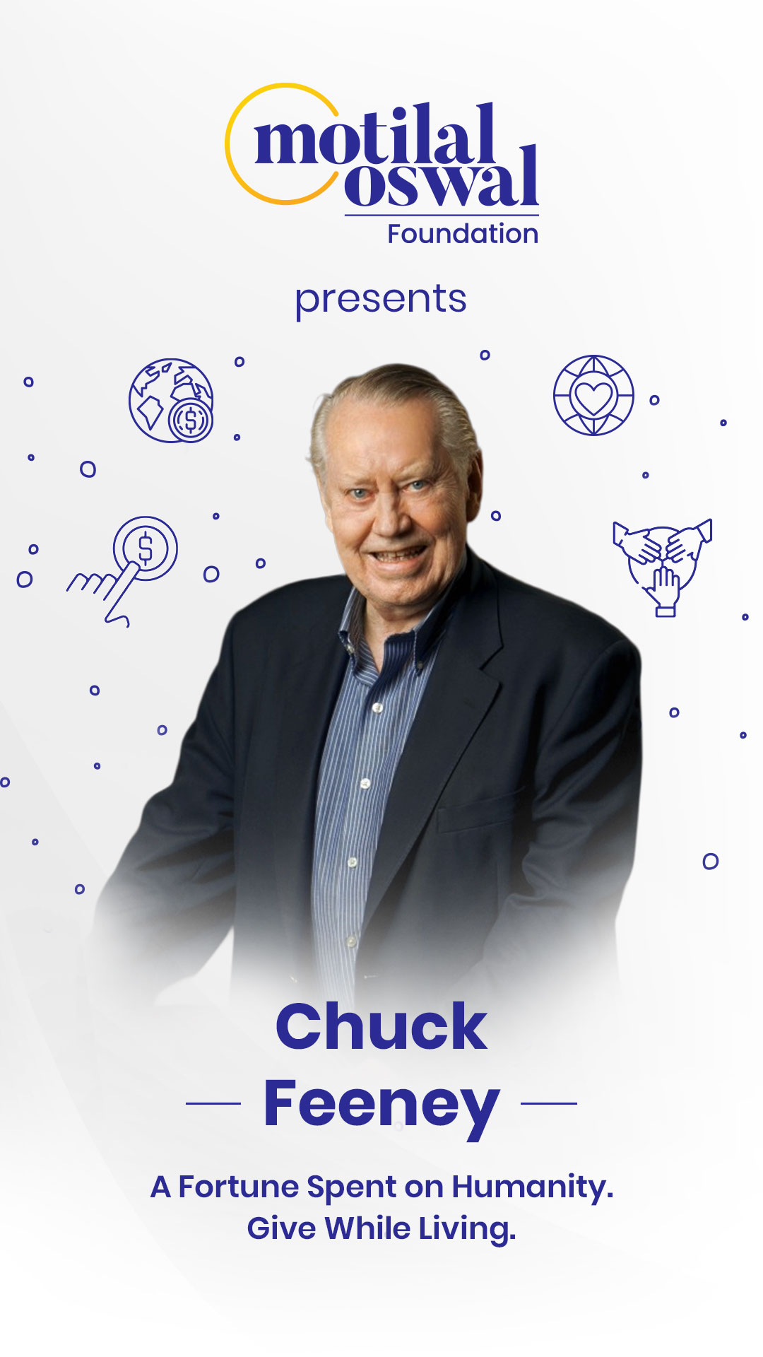 Meet Chuck Feeney, the billionaire who believed wealth is meant to be given away not stored