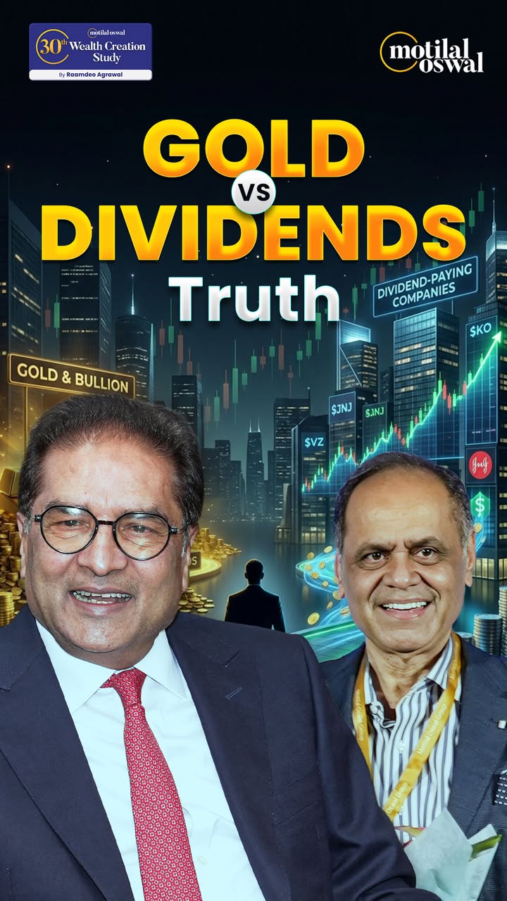 Everyone says gold is safe. But safety isnt the same as growth. Gold shines. Equities compound