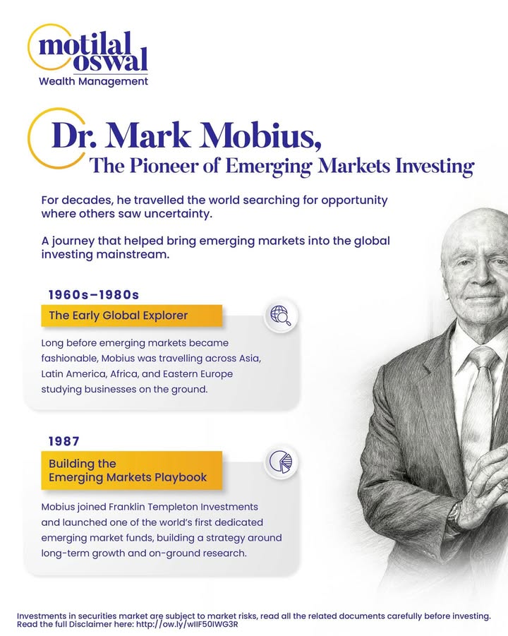 Few investors changed the way the world looked at markets the way Dr. Mark Mobius did