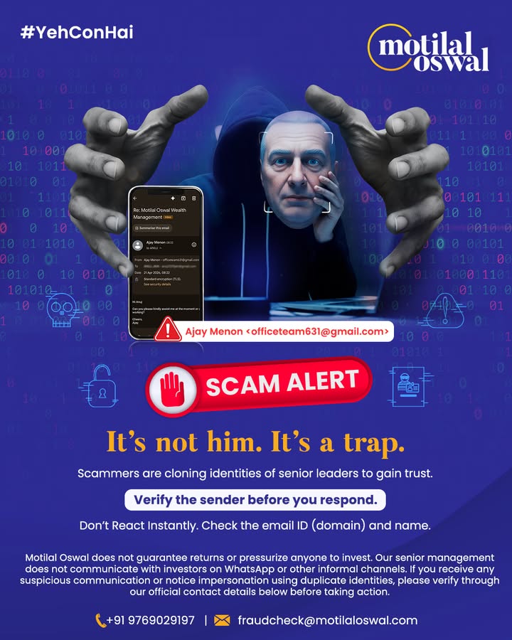  It looks real. But it isnt. Scammers are cloning identities of senior leaders to trick you into acting fast