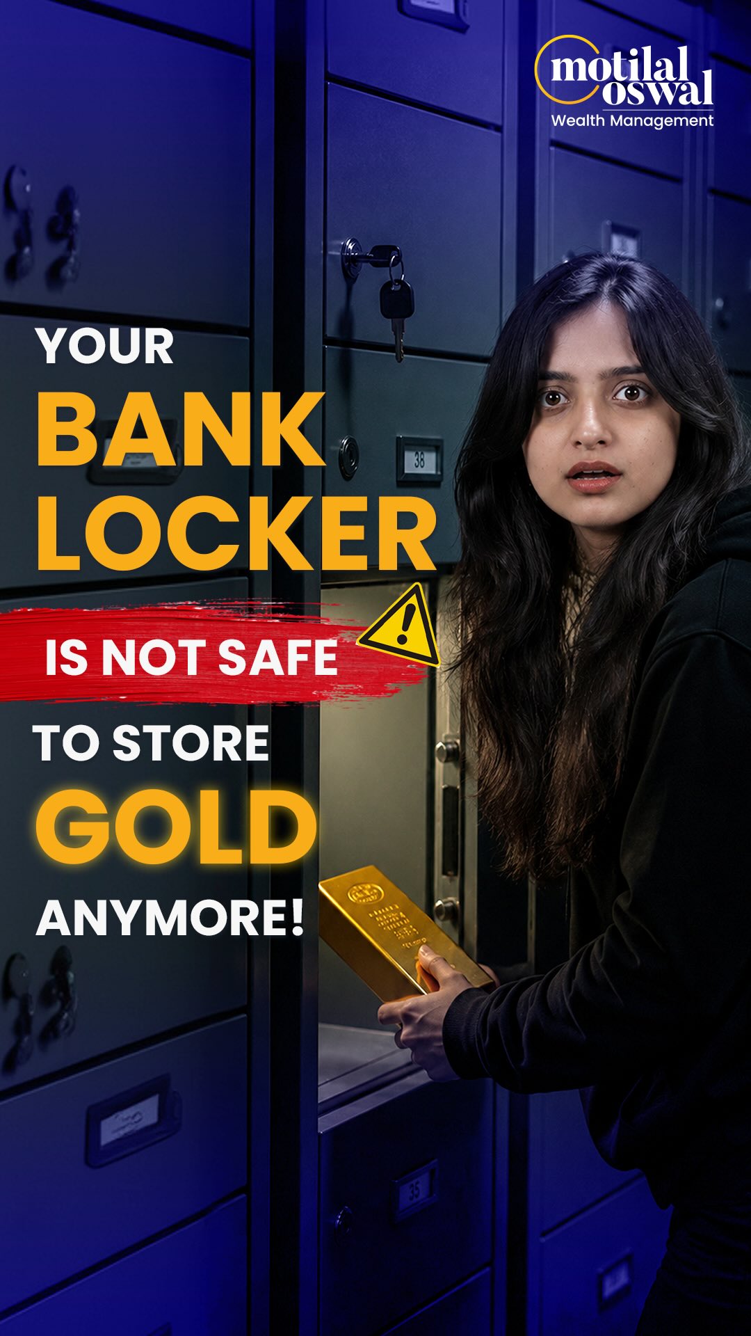 Your bank locker may not protect your gold as much as you think