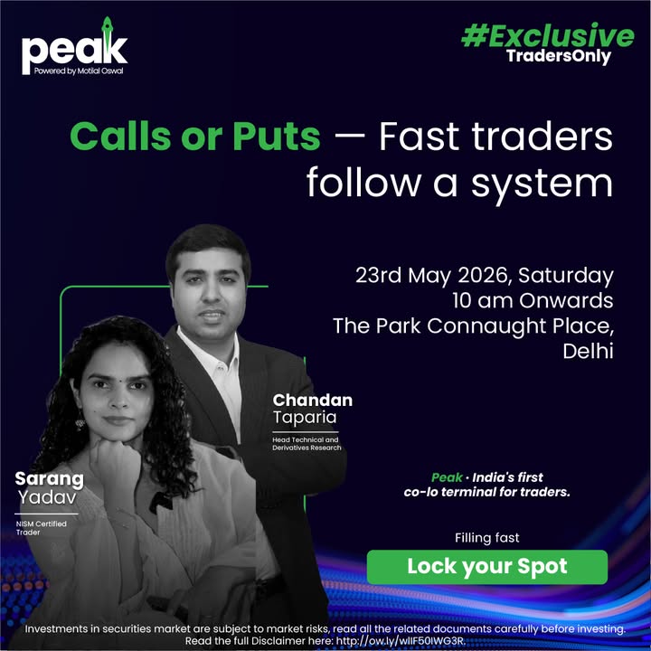 Most traders ask Calls or Puts The fastest traders ask Whats the system Join Chandan Taparia Sarang Yadav for an excl...