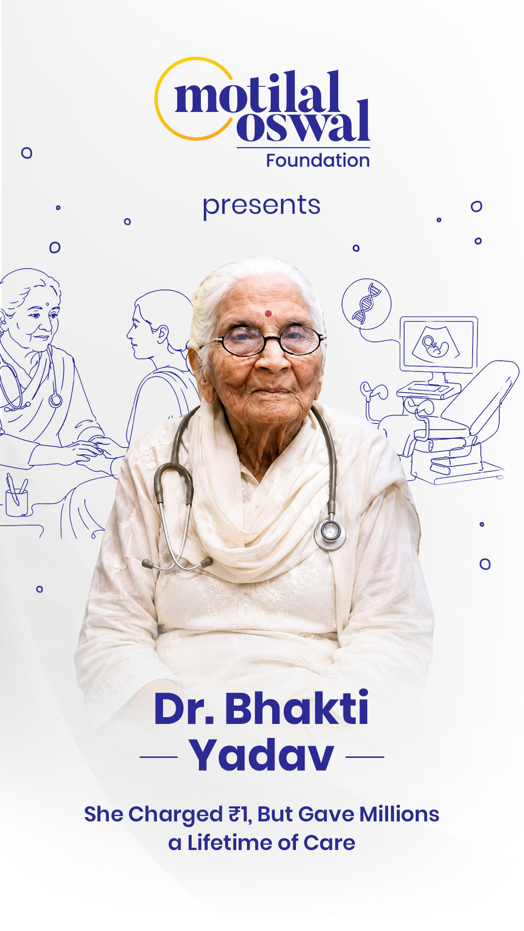 Some doctors build careers. Dr. Bhakti Yadav built generations