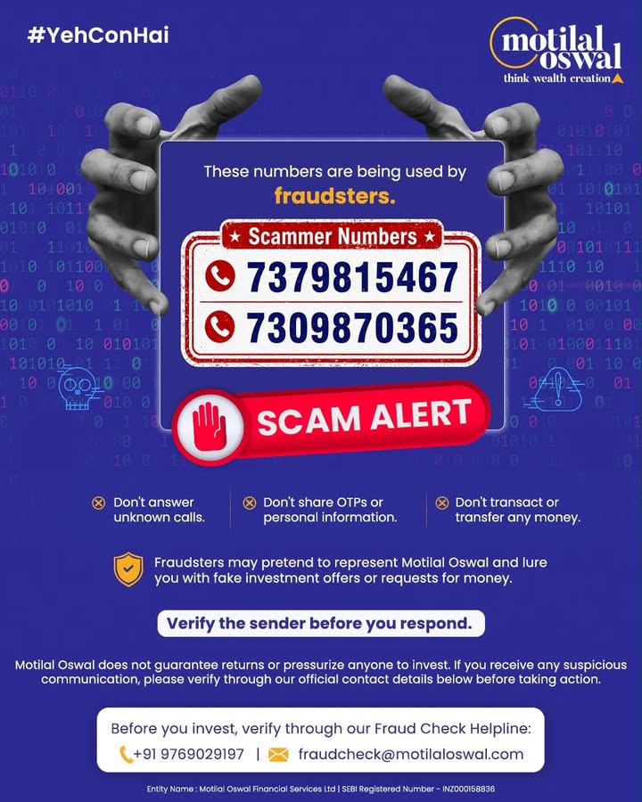  One call can cost you your savings
