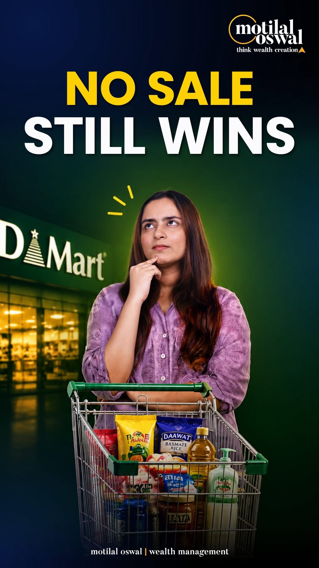 DMart doesnt sell you low prices. It sells you a system that makes discounts pointless. No festive sale banners