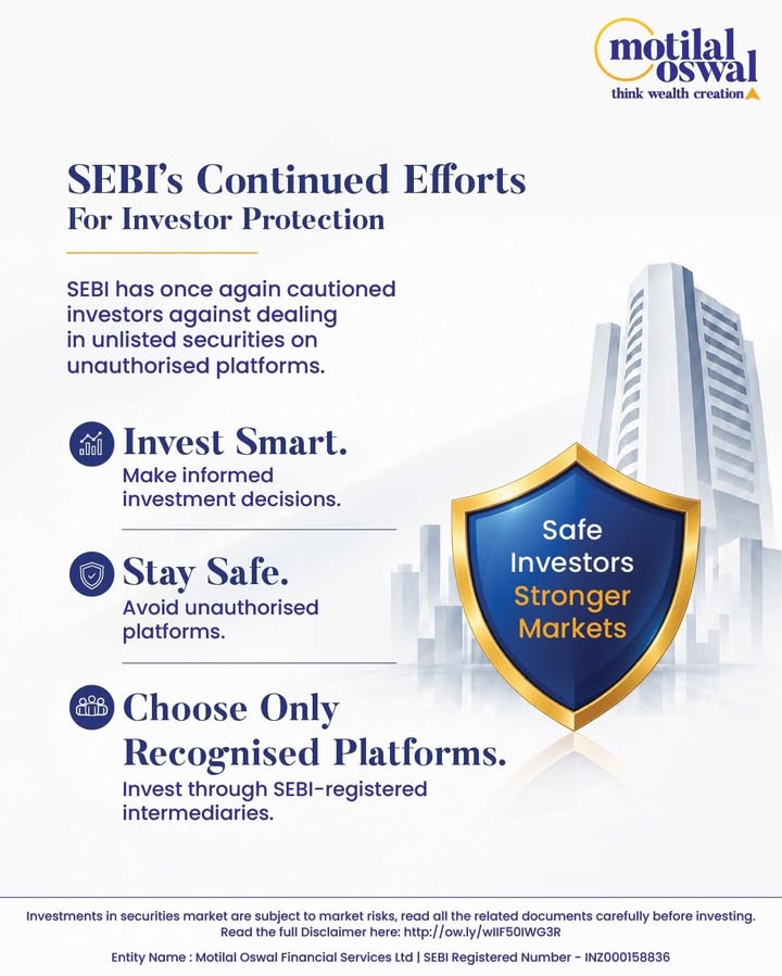 SEBI has once again cautioned investors against transacting in unlisted securities of public limited companies through unaut...
