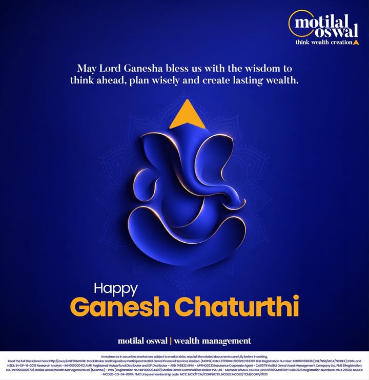 This Ganesh Chaturthi, may we be blessed not just with prosperity, along with the wisdom to make the right decisions, plan f...