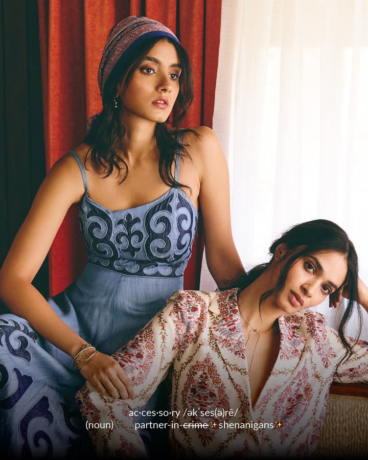 Light, flowery, ready to travel shop accessories created to accompany you on all your adventures at Label Ritu Kumar